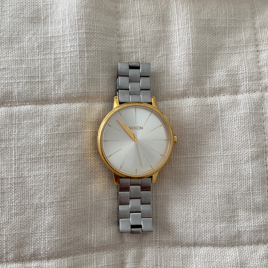 Nixon Watch Gold And Silver